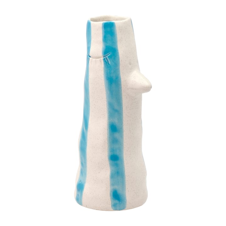 Vase avec bec et cils 26 cm Styles - Blue - Villa Collection