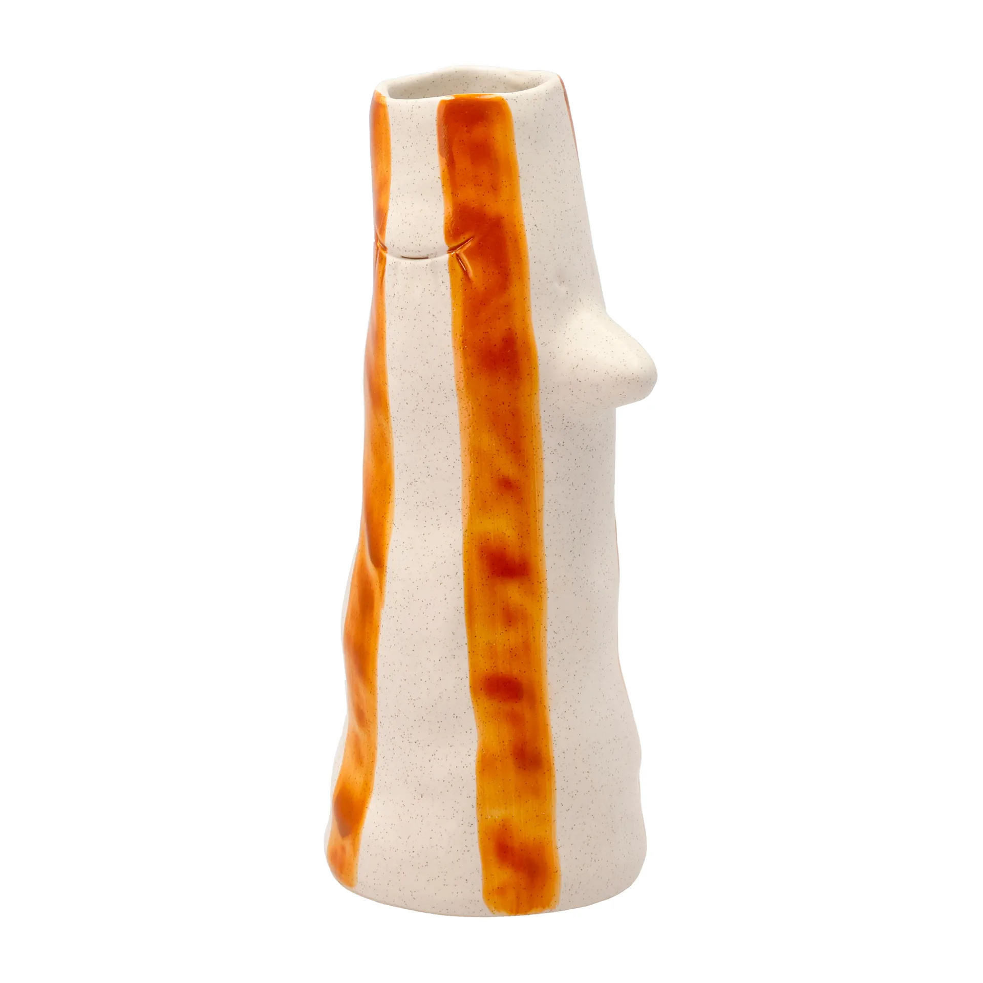 Vase avec bec et cils 26 cm Styles, Brown Villa Collection