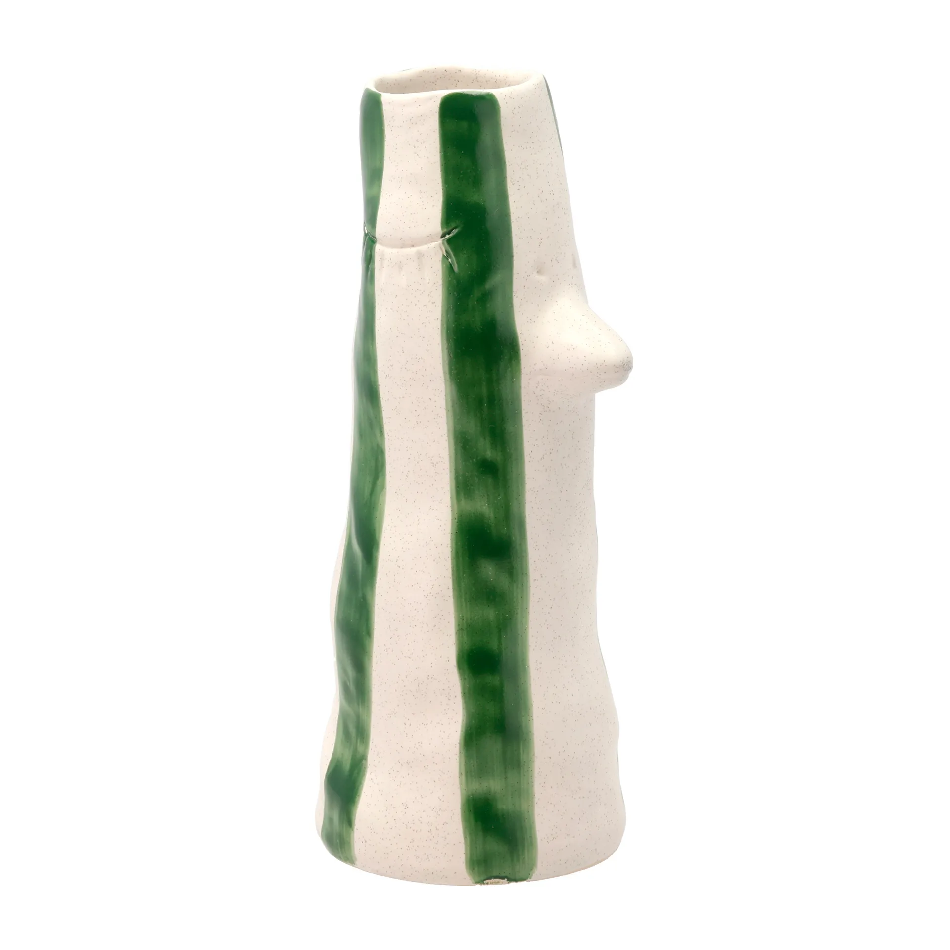 Vase avec bec et cils 26 cm Styles, Green Villa Collection