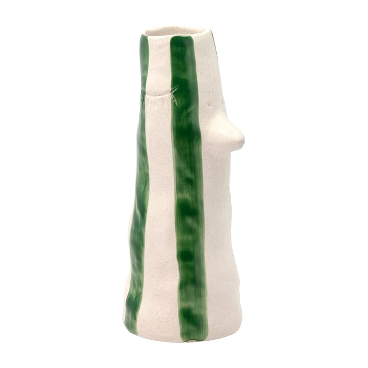 Vase avec bec et cils 26 cm Styles - Green - Villa Collection