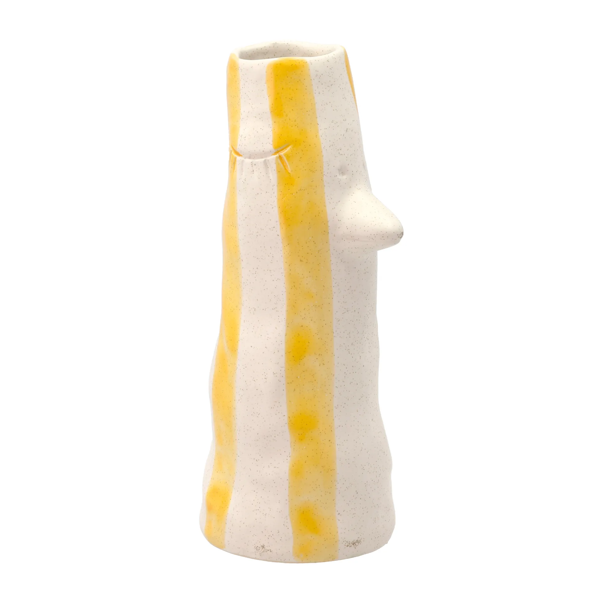 Vase avec bec et cils 26 cm Styles, Yellow Villa Collection