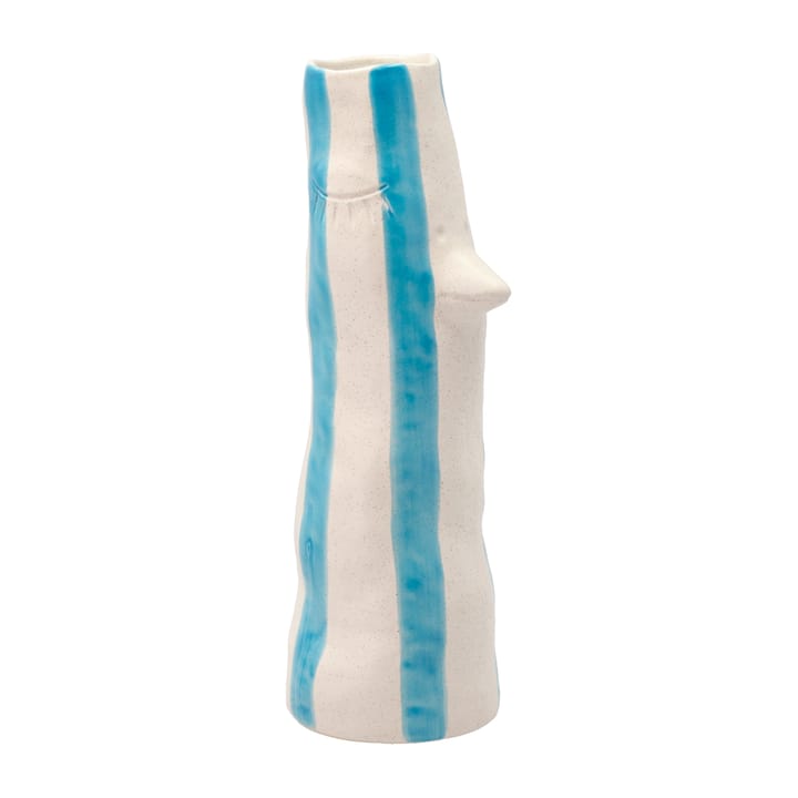 Vase avec bec et cils 34 cm Styles - Blue - Villa Collection