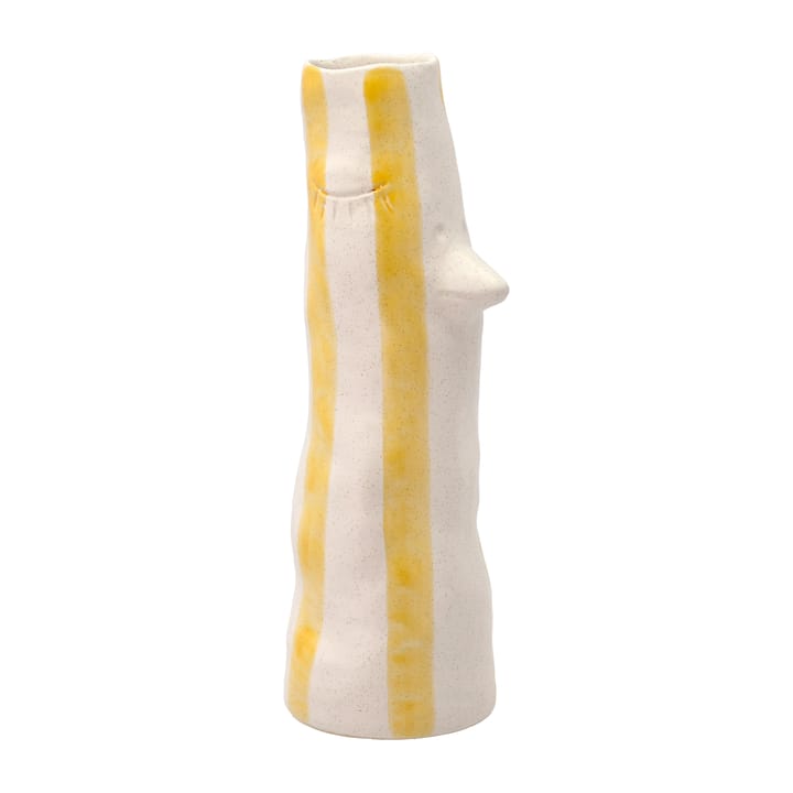 Vase avec bec et cils 34 cm Styles - Yellow - Villa Collection