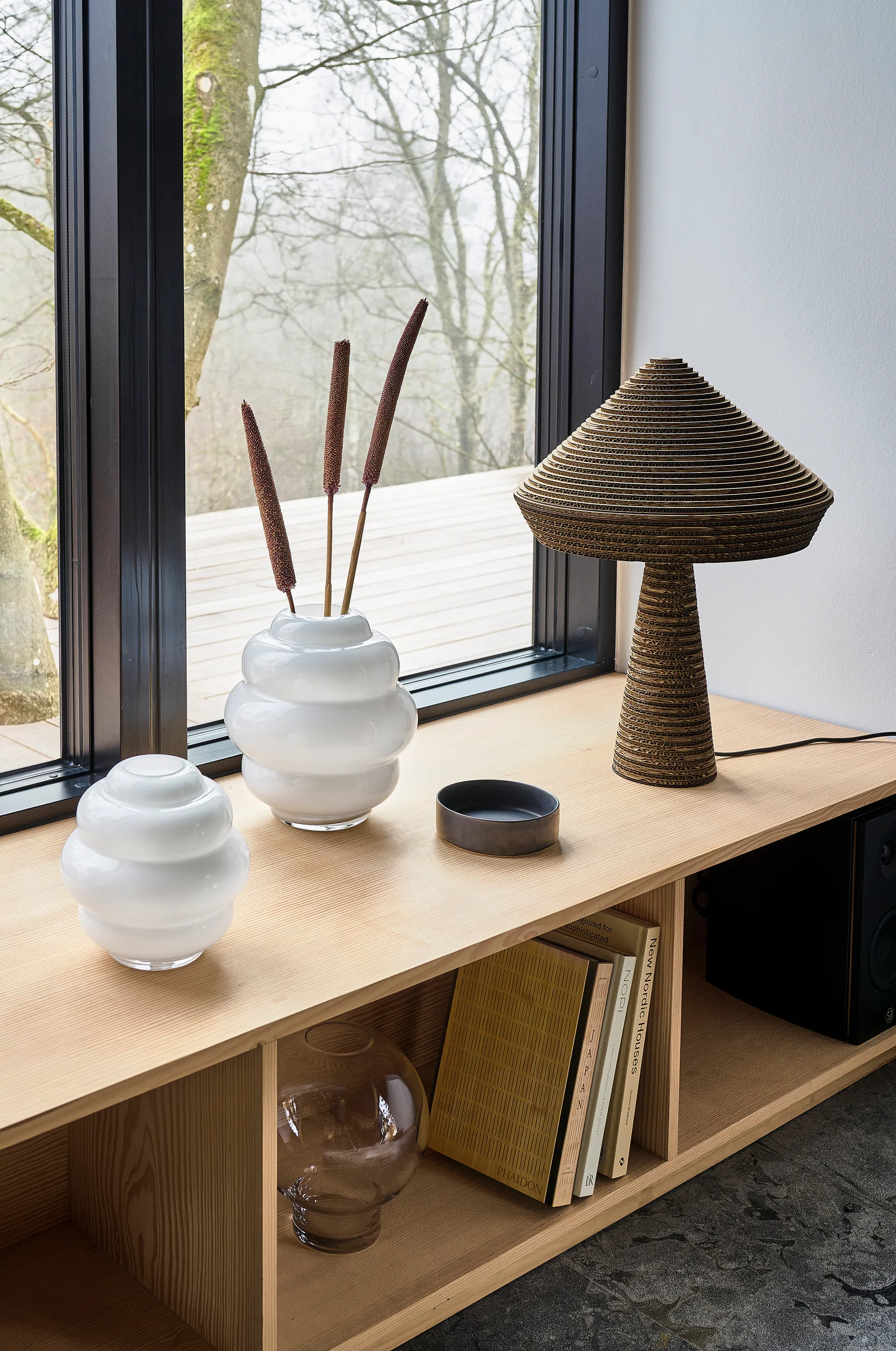 Vase Bubble Ø20 cm, Blanc Villa Collection