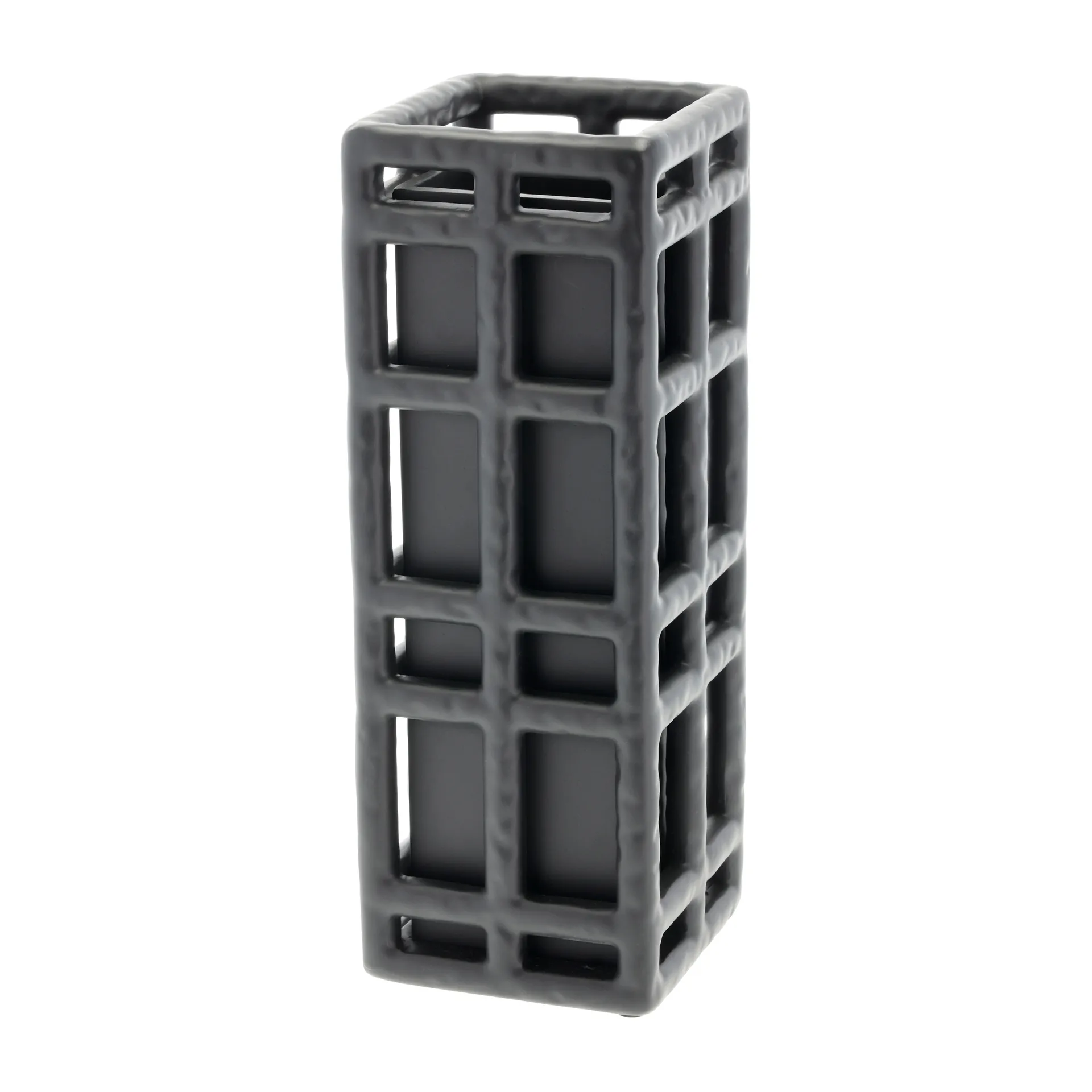 Vase Lyng 11x11x30 cm, Black Villa Collection