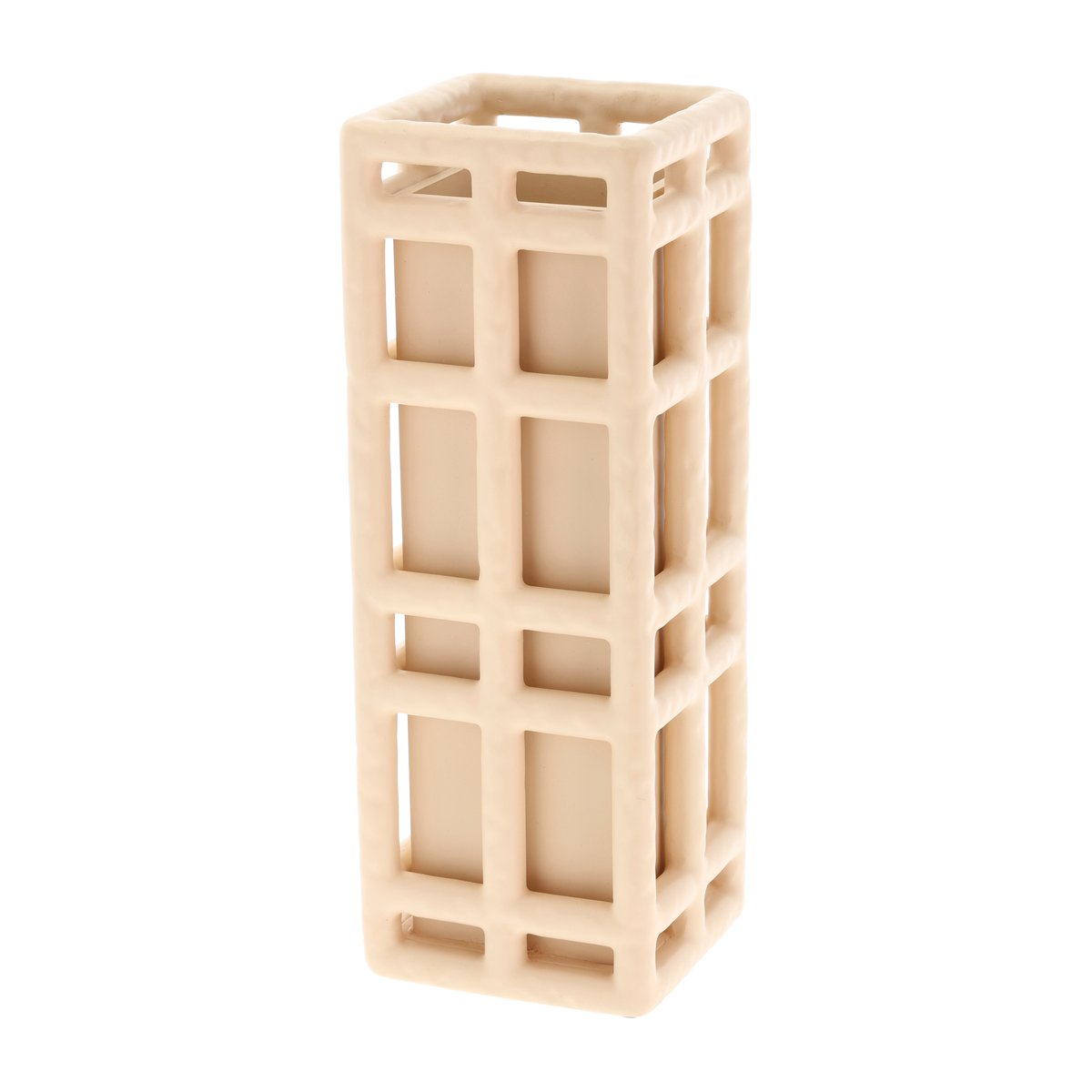 Villa Collection Vase Lyng 11x11x30 cm Sand | Design Scandinave | Vases | Beige
