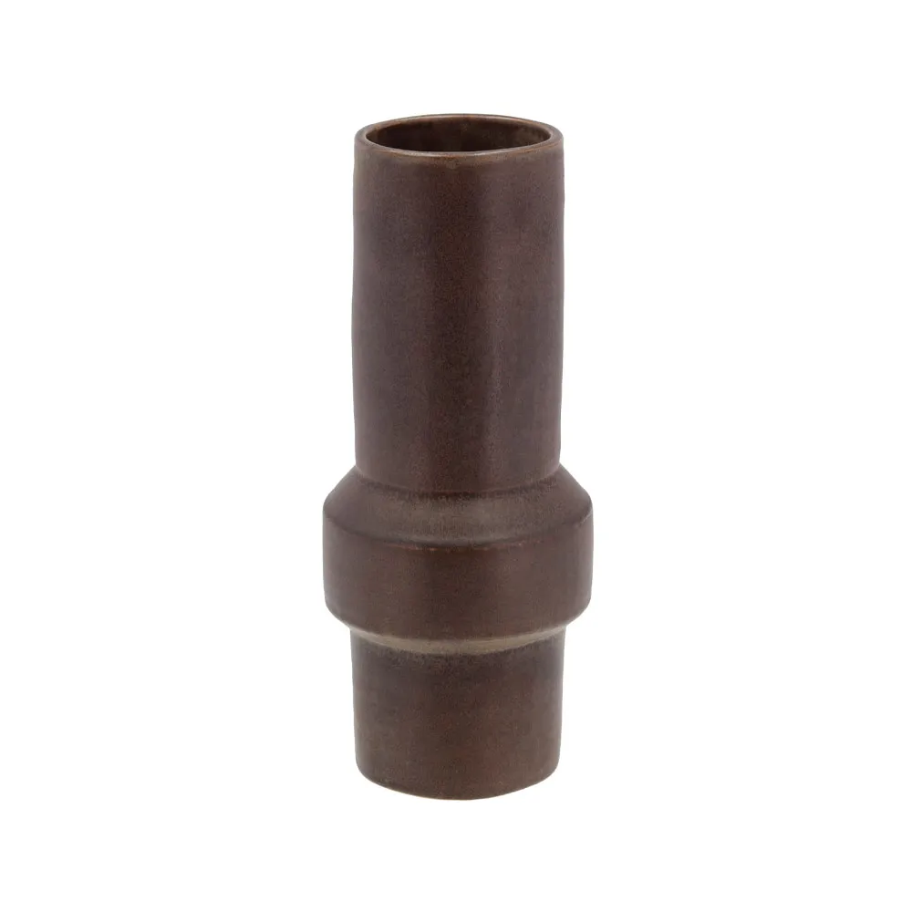 Vase Rost, Marron foncé Villa Collection