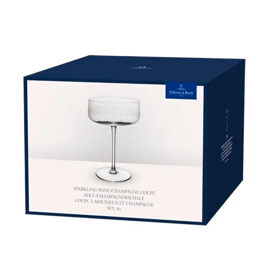 Afina coupe de champagne, Transparent, 12 cl, lot de 4 Villeroy & Boch