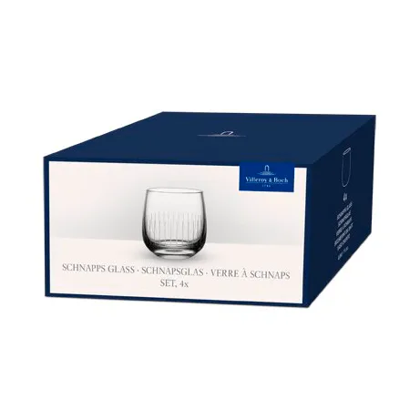 Afina verre à schnaps, Transparent, 4 cl, lot de 4 Villeroy & Boch