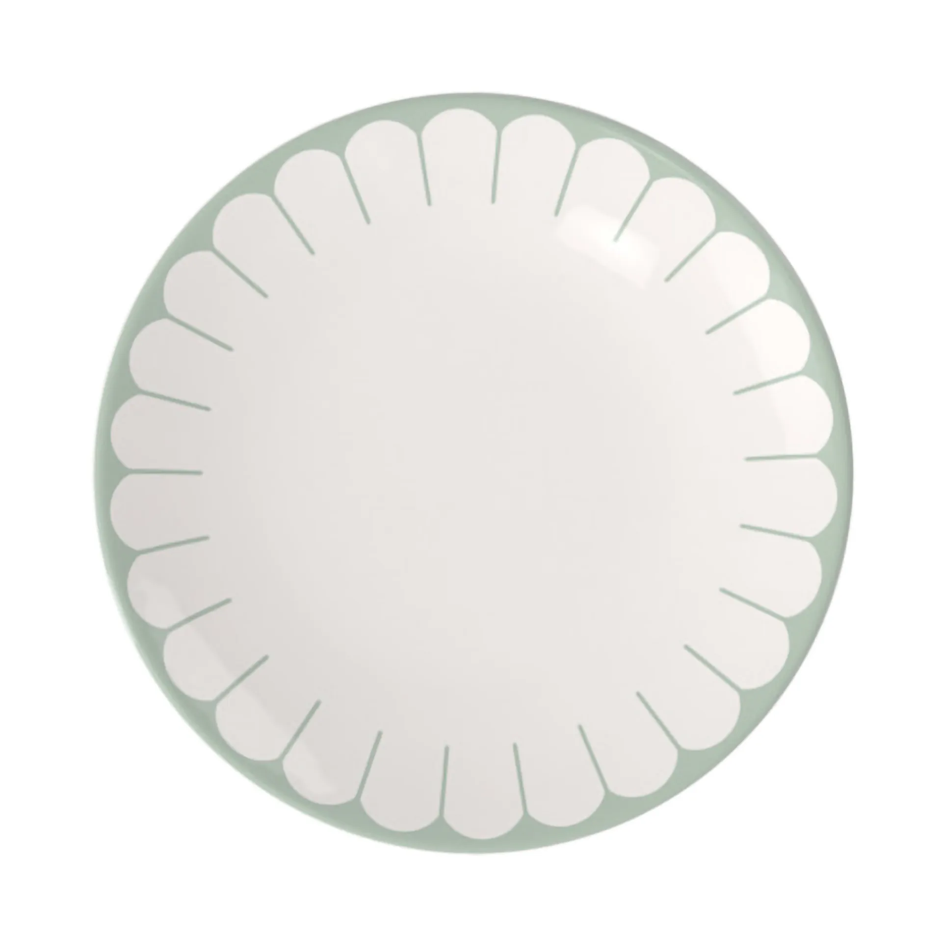 Assiette à dîner Fleur Ø26,5 cm, White-green Villeroy & Boch
