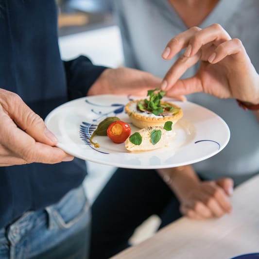 Assiette à salade Old Luxembourg Brindille, blanc Villeroy & Boch