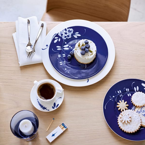 Assiette à salade Old Luxembourg Brindille, bleu Villeroy & Boch