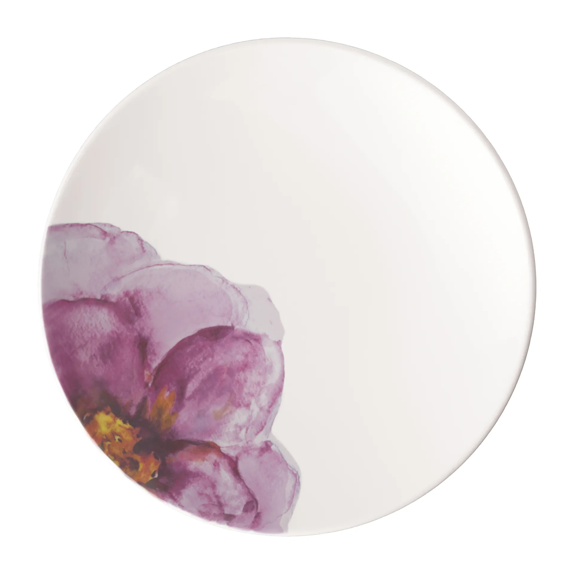 Assiette coupe Rose Garden Ø21 cm, Blanc Villeroy & Boch