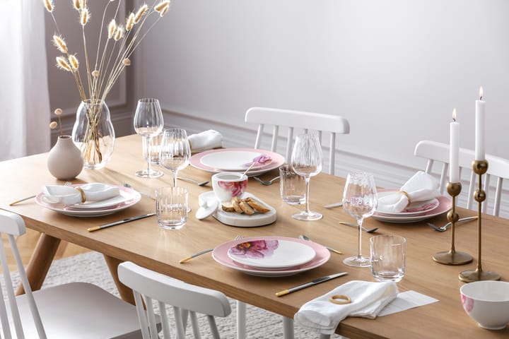 Assiette coupe Rose Garden Ø21 cm, Blanc Villeroy & Boch