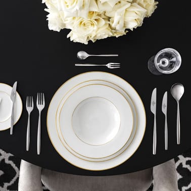 Assiette creuse Anmut Gold, Blanc Villeroy & Boch