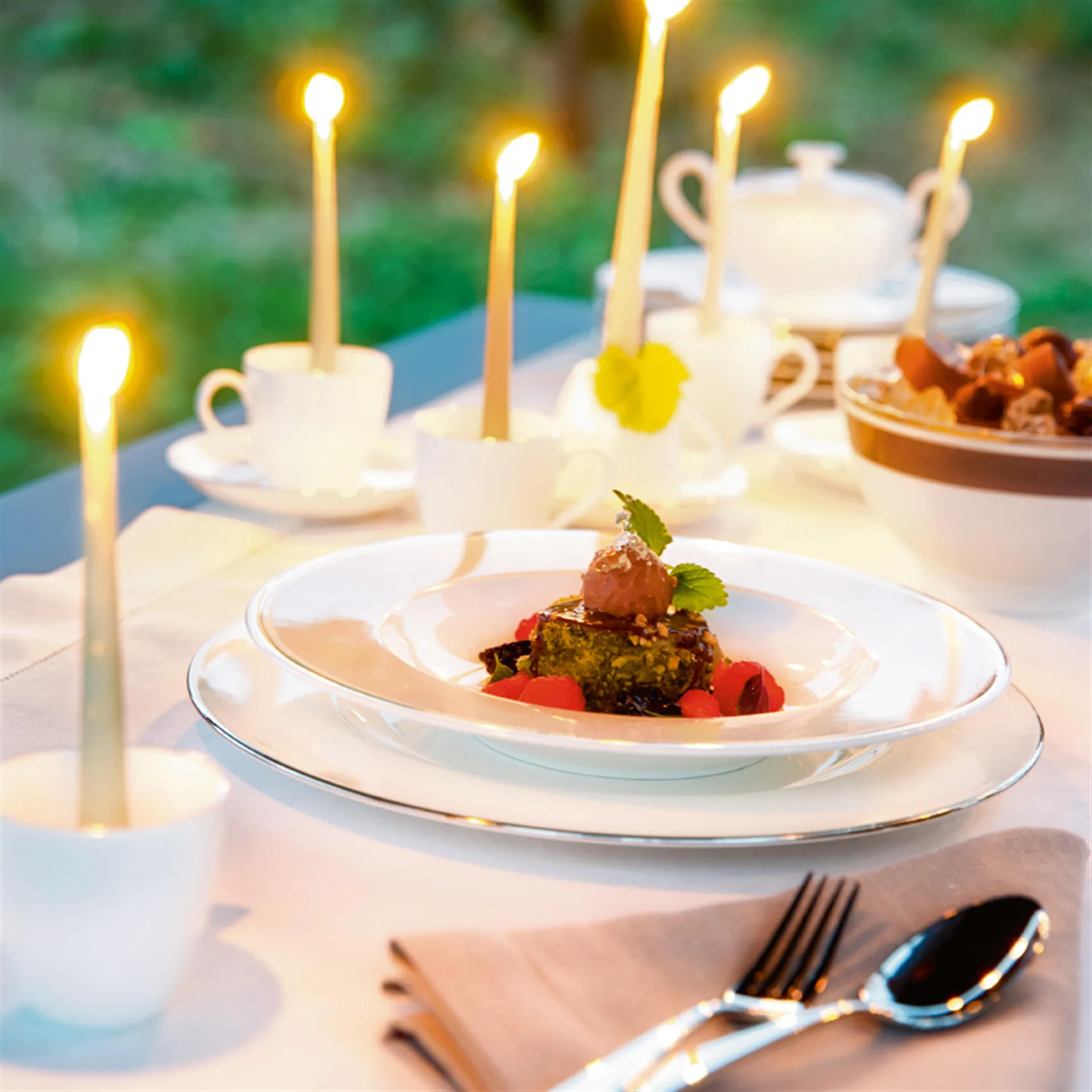 Assiette creuse Anmut Platinium, 24 cm Villeroy & Boch