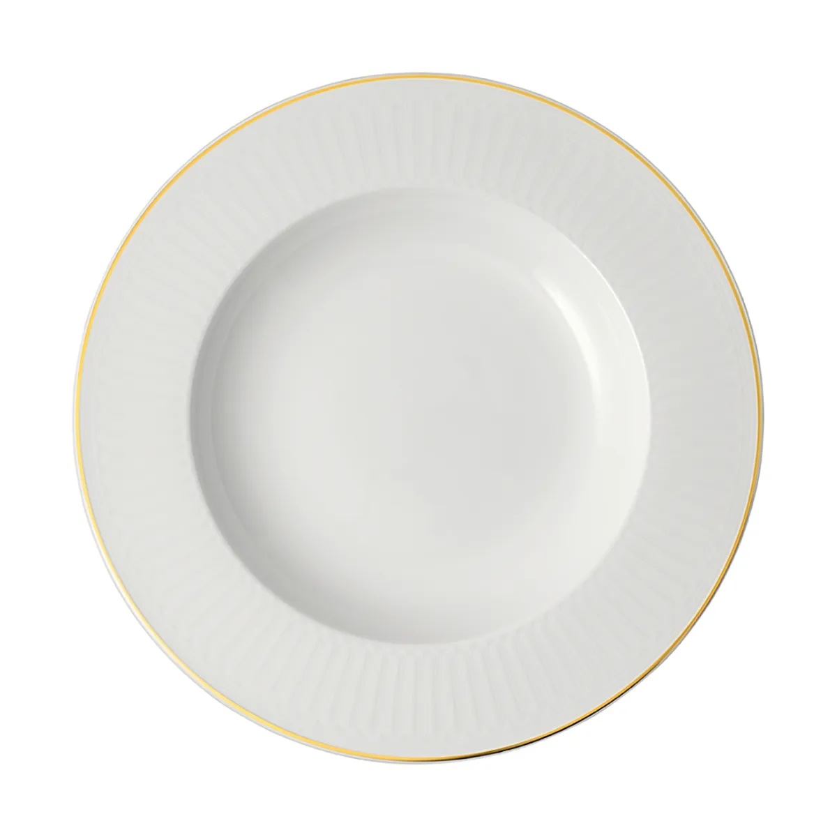 Assiette creuse Château Septfontaines Ø29x3,5 cm, Blanc-or Villeroy & Boch
