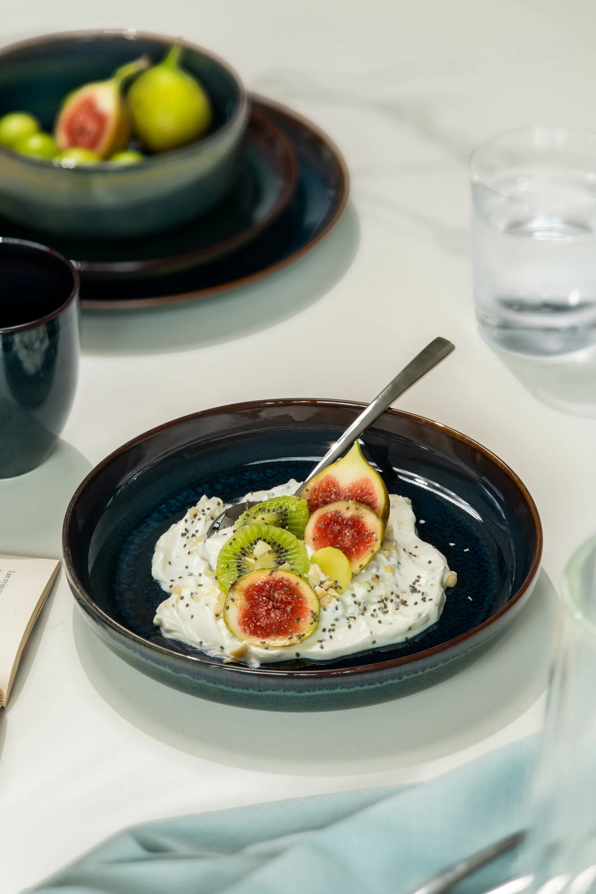 Assiette creuse Crafted Denim Ø21,5 cm, Blue Villeroy & Boch