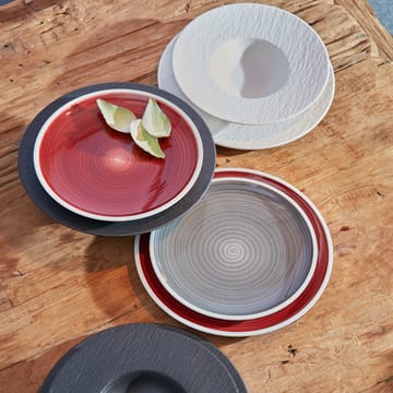 Assiette creuse Manufacture Rock Ø28 cm - Blanc - Villeroy & Boch