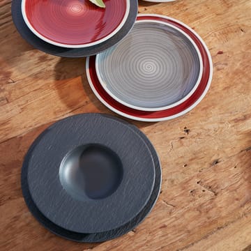 Assiette creuse Manufacture Rock Ø28 cm - noir - Villeroy & Boch