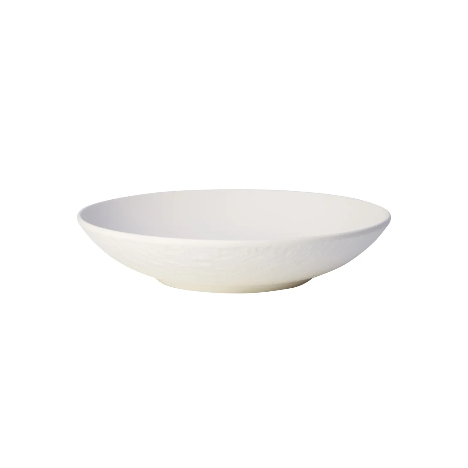 Assiette creuse Manufacture Rock, Blanc Villeroy & Boch