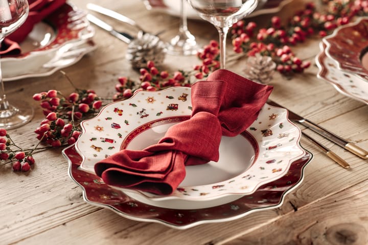 Assiette creuse Toy's Delight Ø26 cm, Blanc-rouge Villeroy & Boch