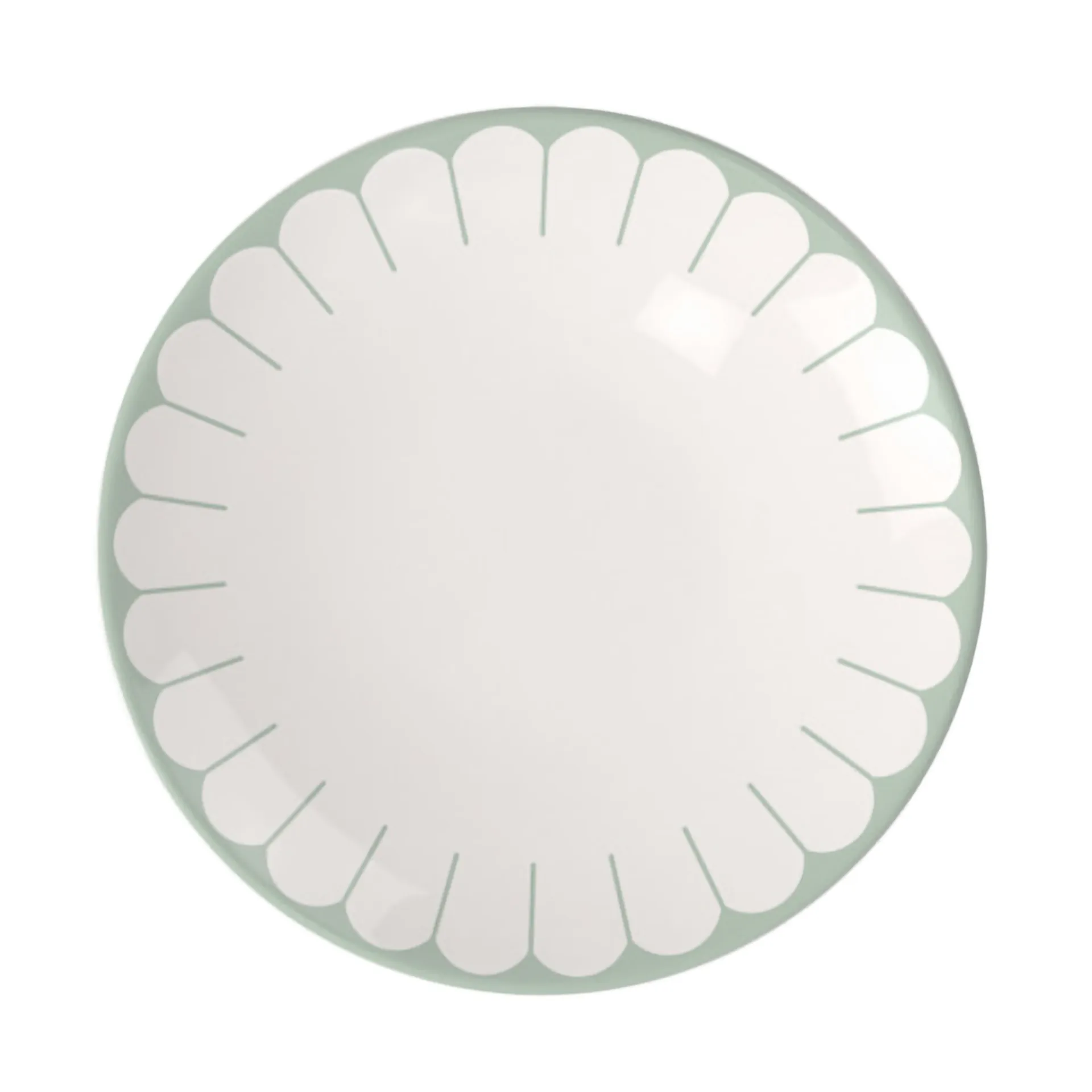 Assiette Fleur Ø21 cm, White-green Villeroy & Boch