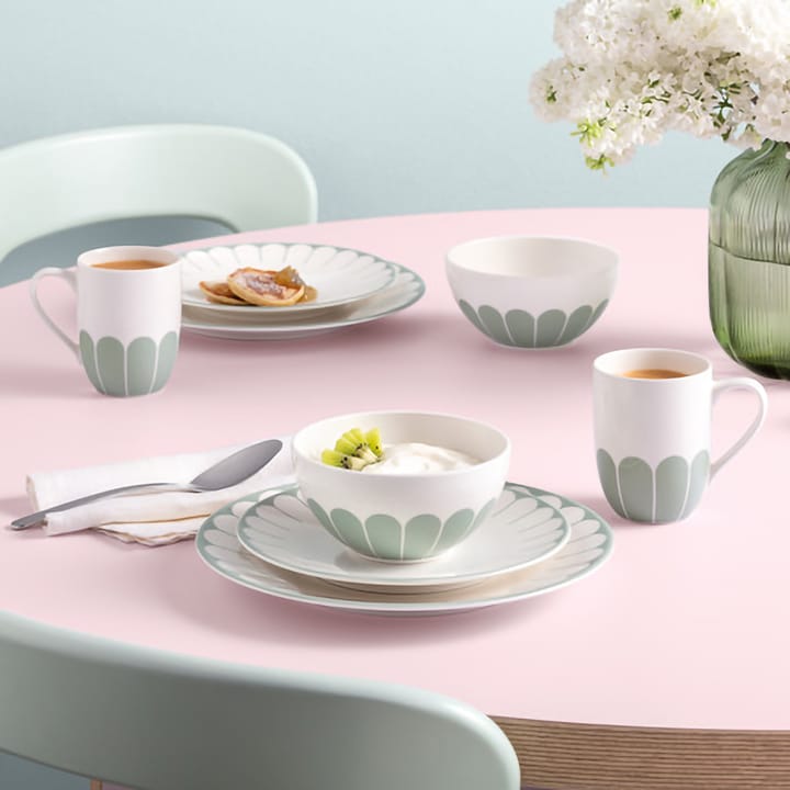 Assiette Fleur Ø21 cm, White-green Villeroy & Boch