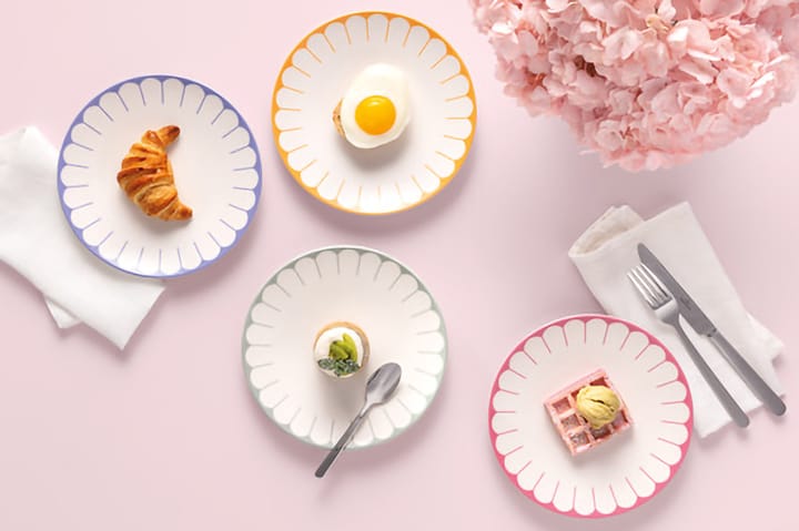 Assiette Fleur Ø21 cm, White-green Villeroy & Boch