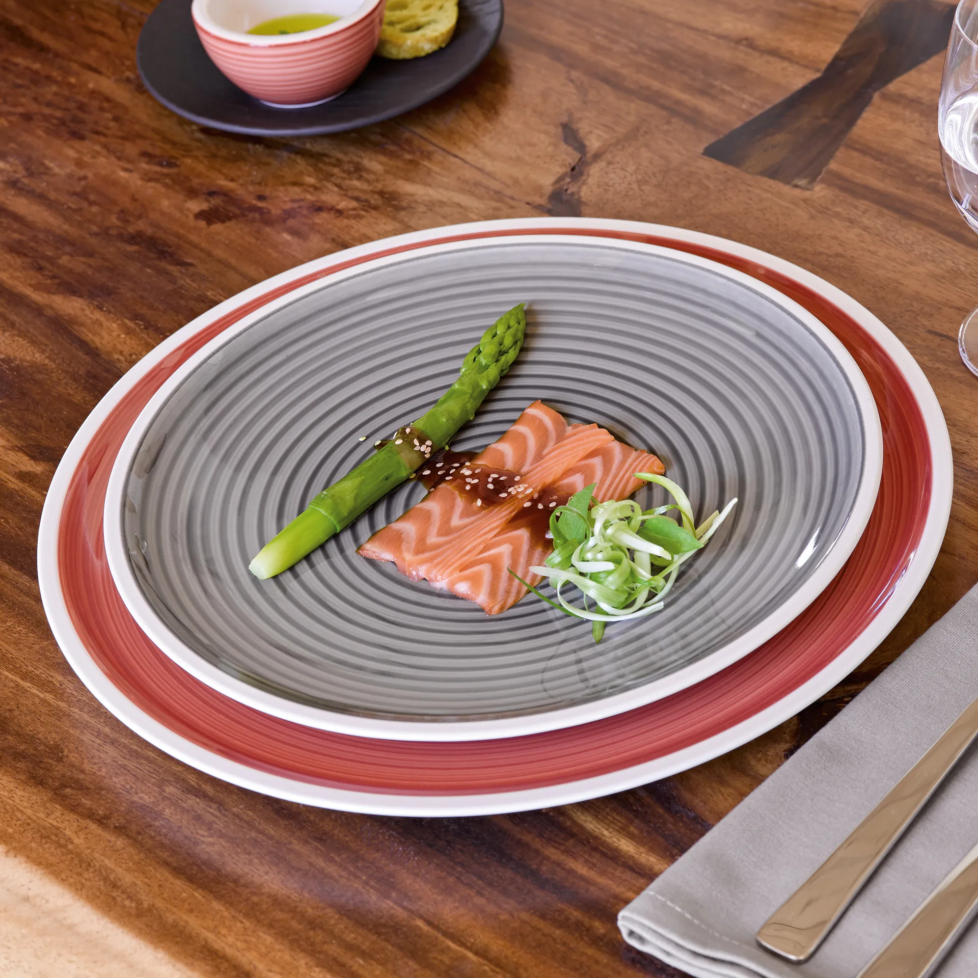 Assiette Manufacture Gris, 27 cm Villeroy & Boch