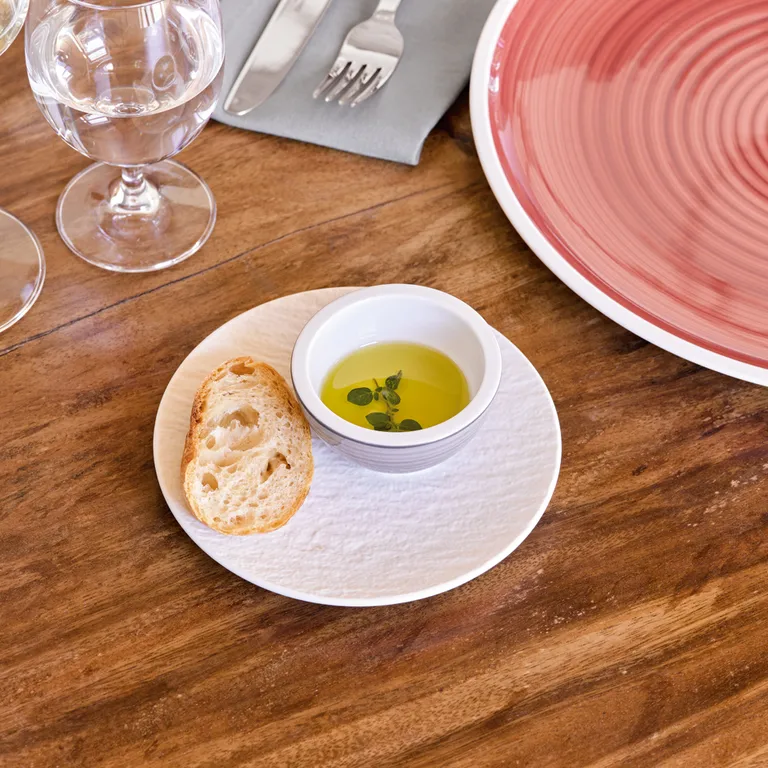 Assiette Manufacture Rock Ø16 cm, Blanc Villeroy & Boch