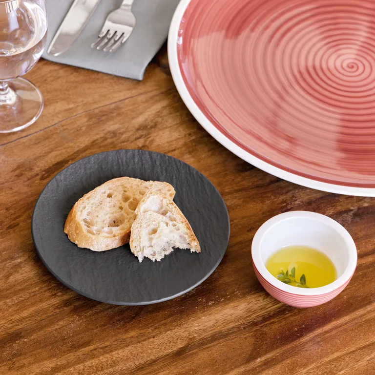 Assiette Manufacture Rock Ø16 cm, noir Villeroy & Boch