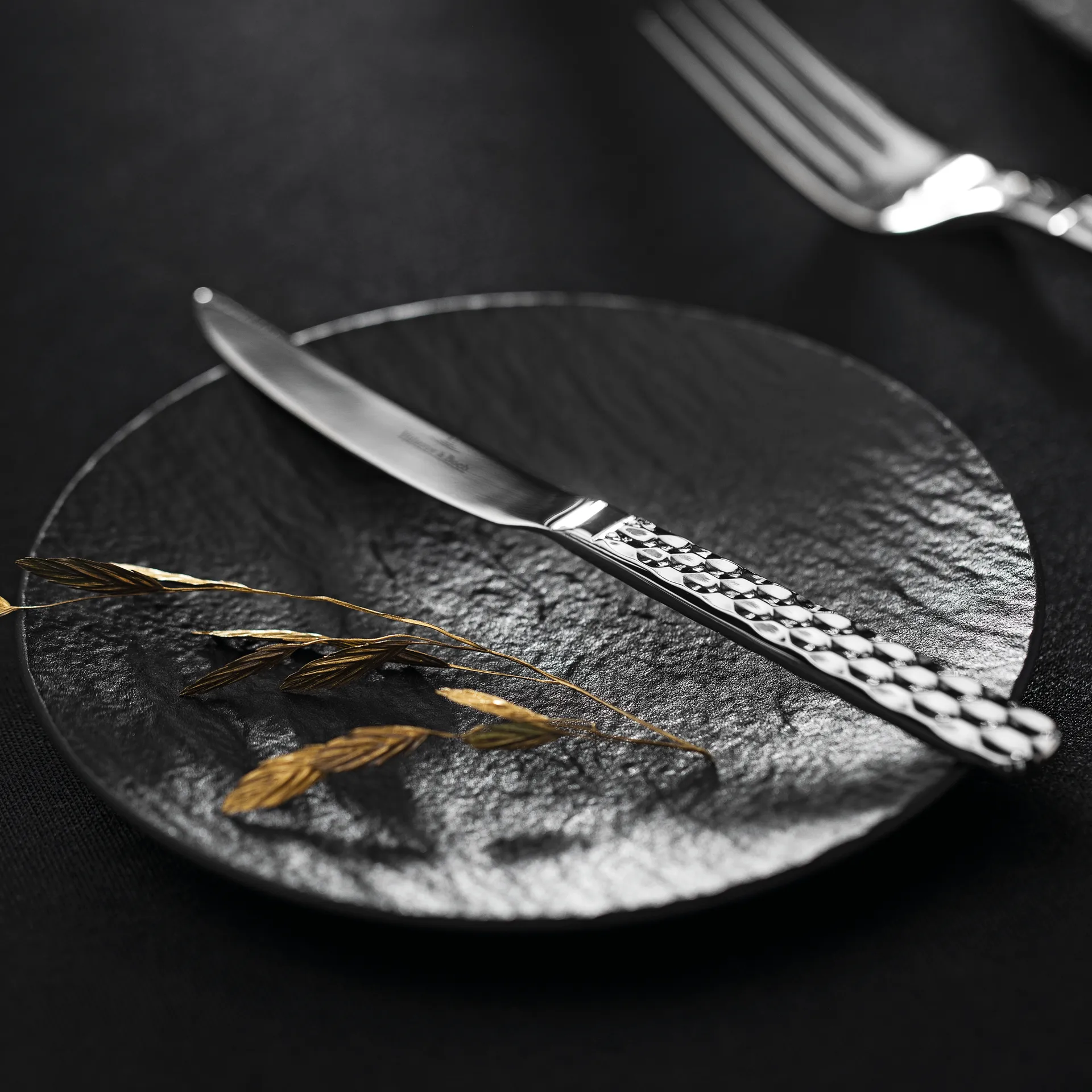 Assiette Manufacture Rock Ø16 cm, noir Villeroy & Boch