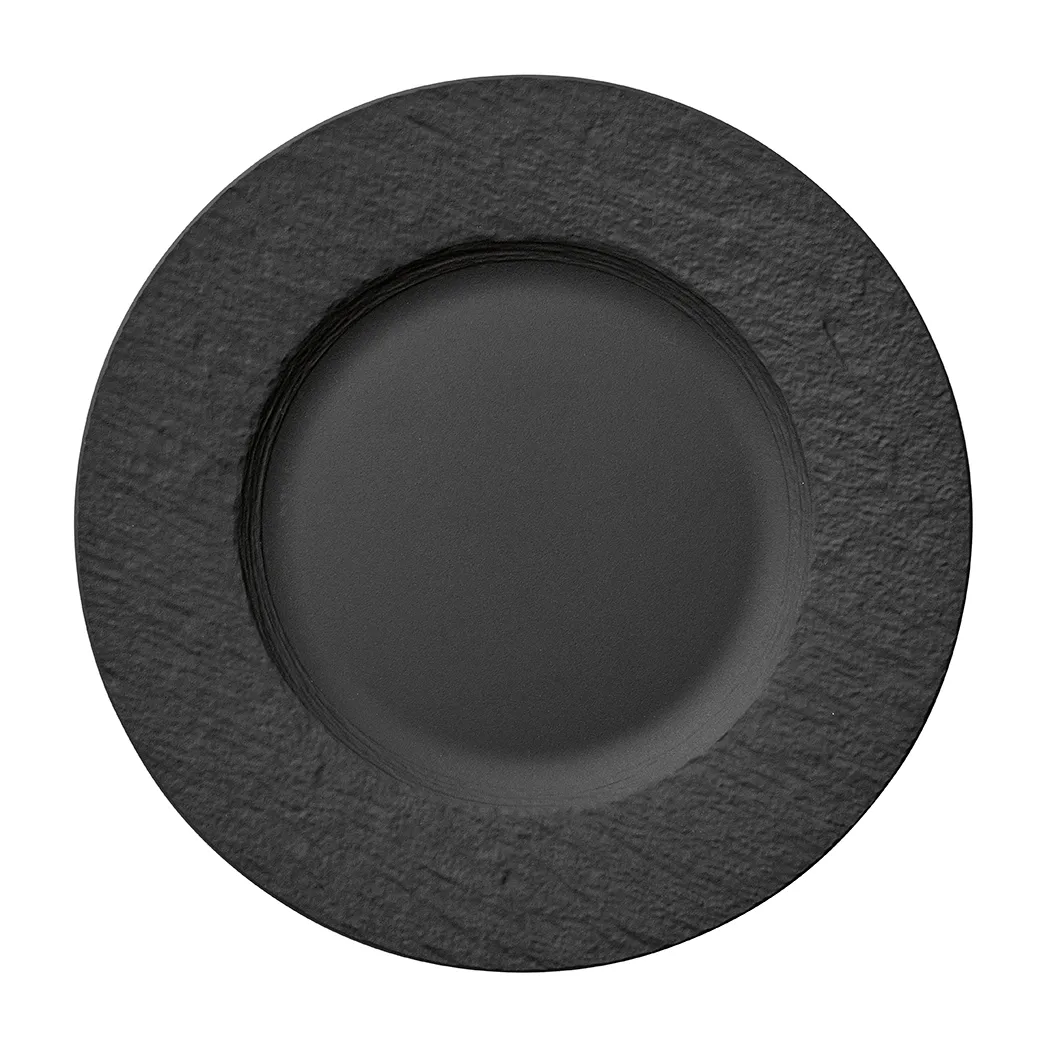 Assiette Manufacture Rock Ø27 cm, noir Villeroy & Boch
