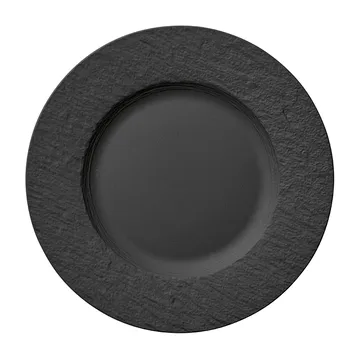 Assiette Manufacture Rock Ø27 cm - noir - Villeroy & Boch
