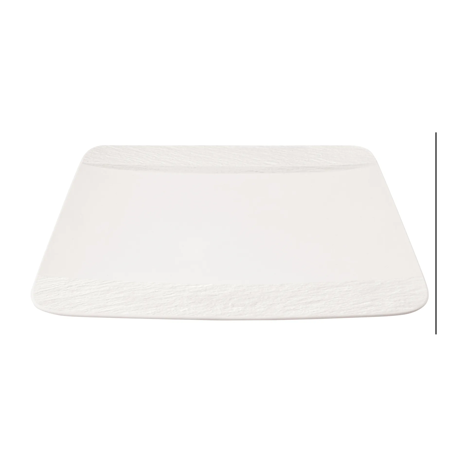 Assiette Manufacture Rock 28x28 cm, Blanc Villeroy & Boch