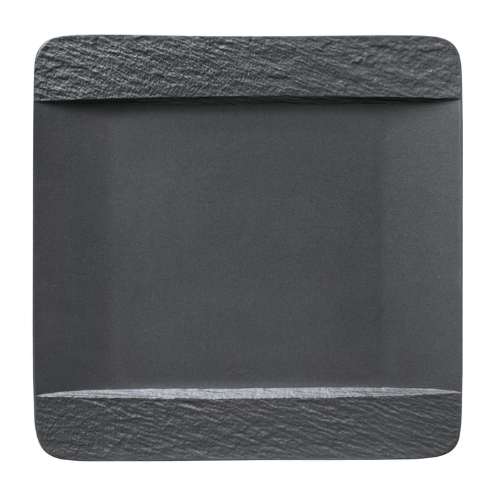 Assiette Manufacture Rock 28x28 cm - Noir - Villeroy & Boch