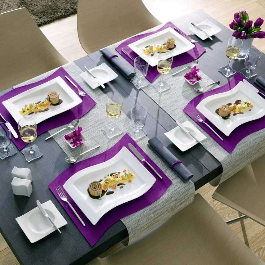 Assiette NewWave rectangulaire, 33x24 cm Villeroy & Boch