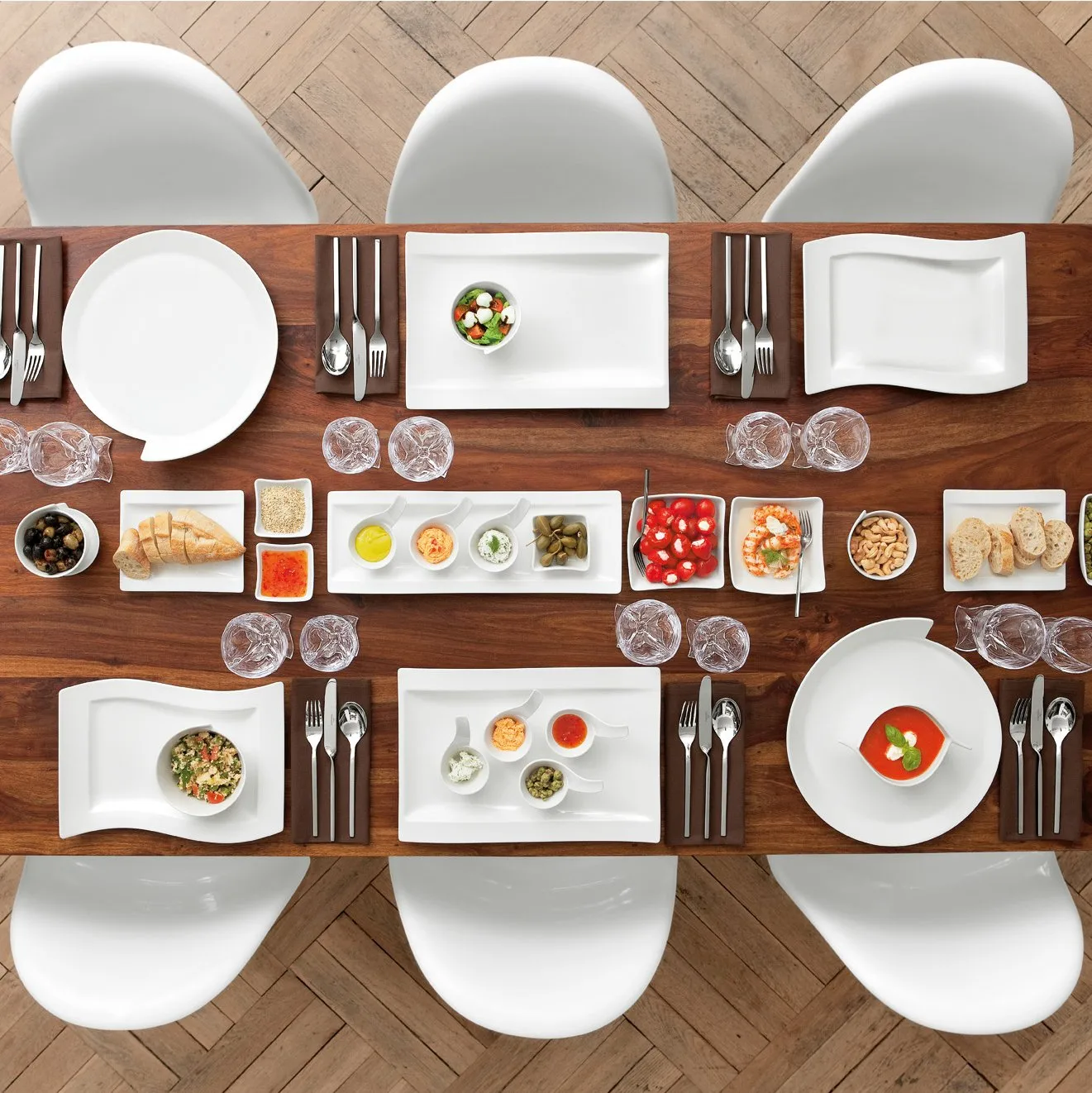 Assiette NewWave rectangulaire, 33x24 cm Villeroy & Boch