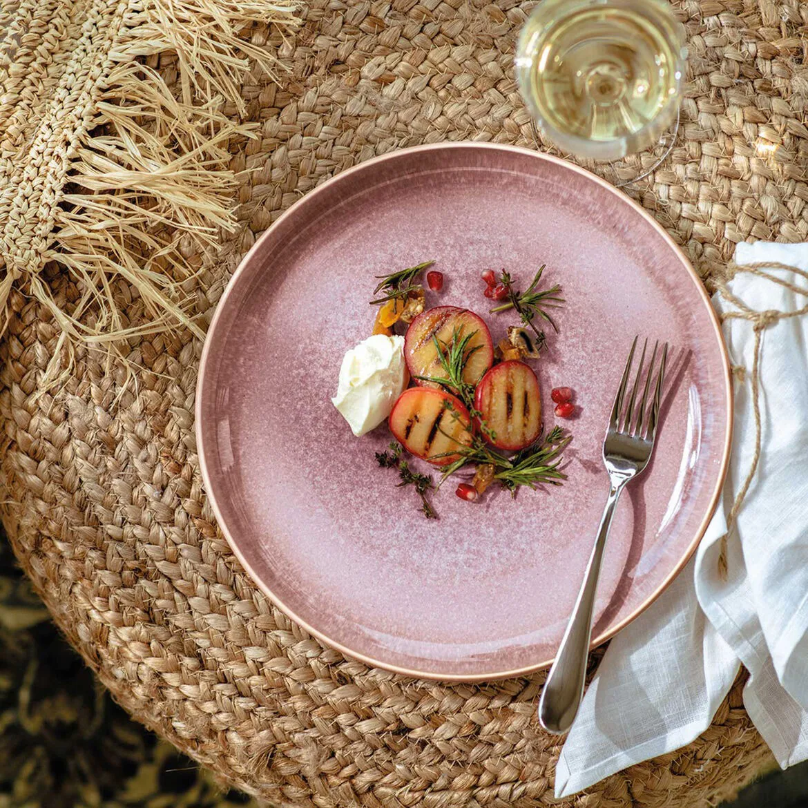 Assiette Perlemor Ø27 cm, Coral Villeroy & Boch