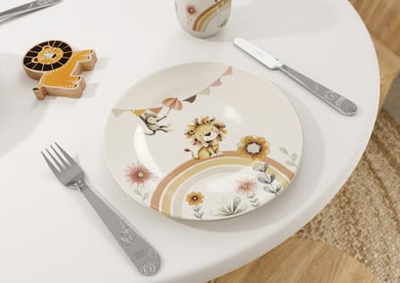 Assiette pour enfants Roar like a Lion Ø21,5 cm, Multi Villeroy & Boch