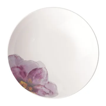 Assiette pour pâtes Rose Garden Ø24 cm - Blanc-rouge - Villeroy & Boch