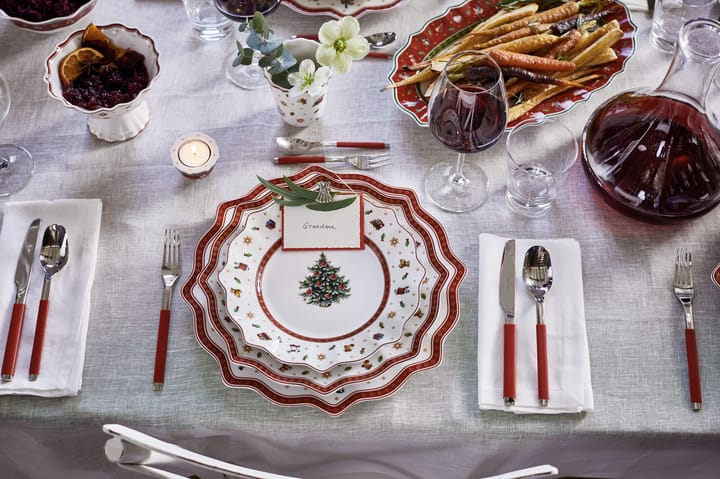Assiette Toy's Delight Ø24 cm, Blanc-rouge Villeroy & Boch