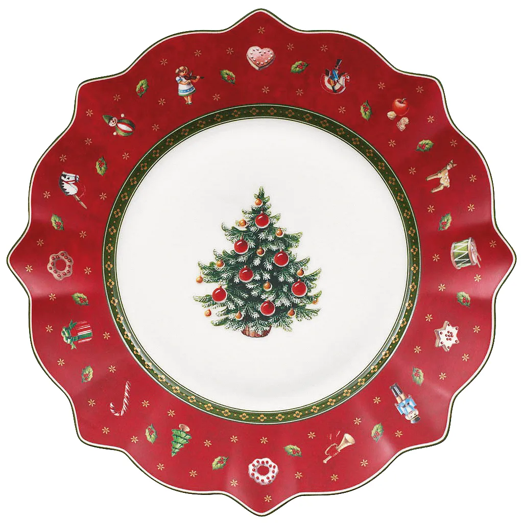 Assiette Toy's Delight Ø24,4 cm, Blanc-rouge Villeroy & Boch