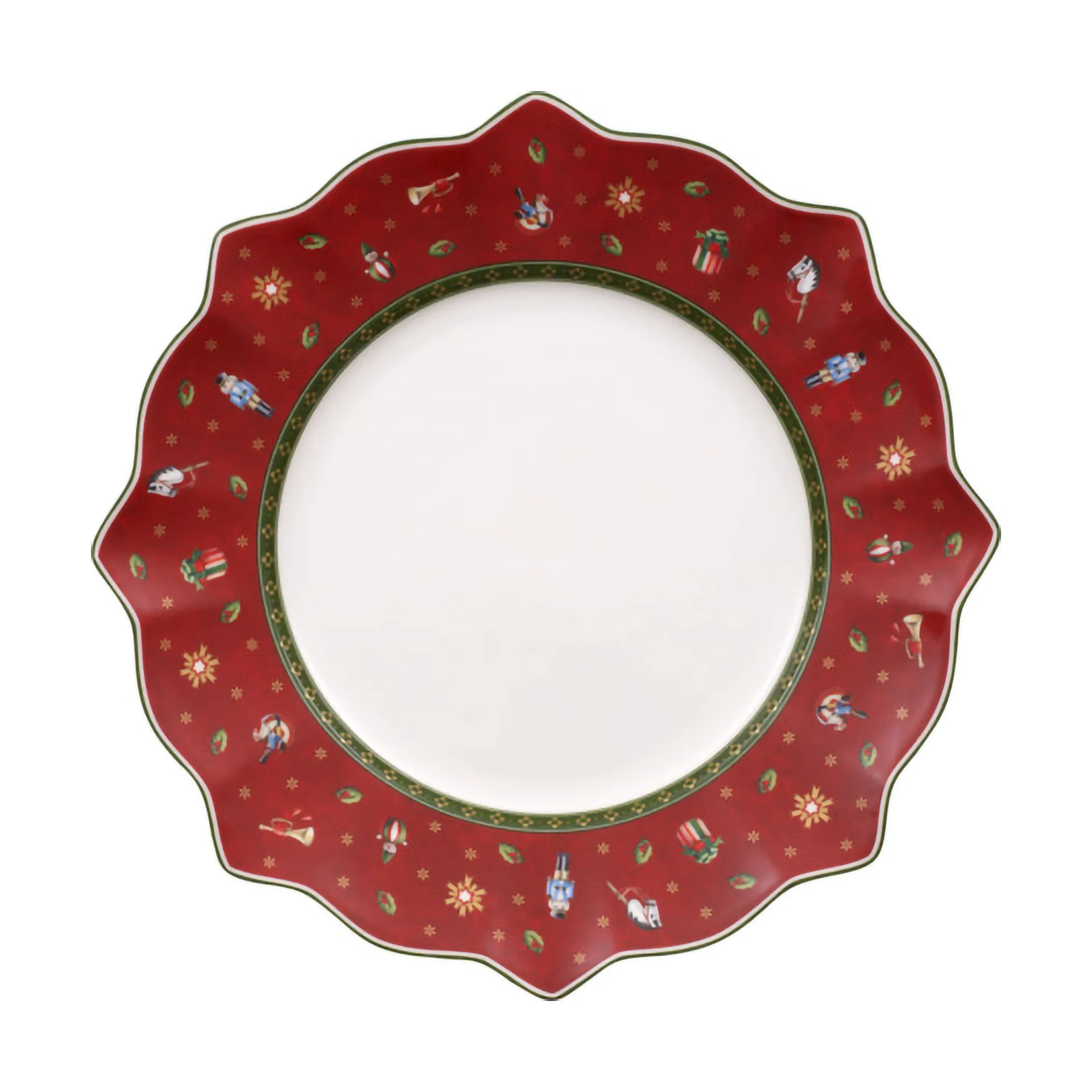 Assiette Toy's Delight Ø28,4 cm, Blanc-rouge Villeroy & Boch