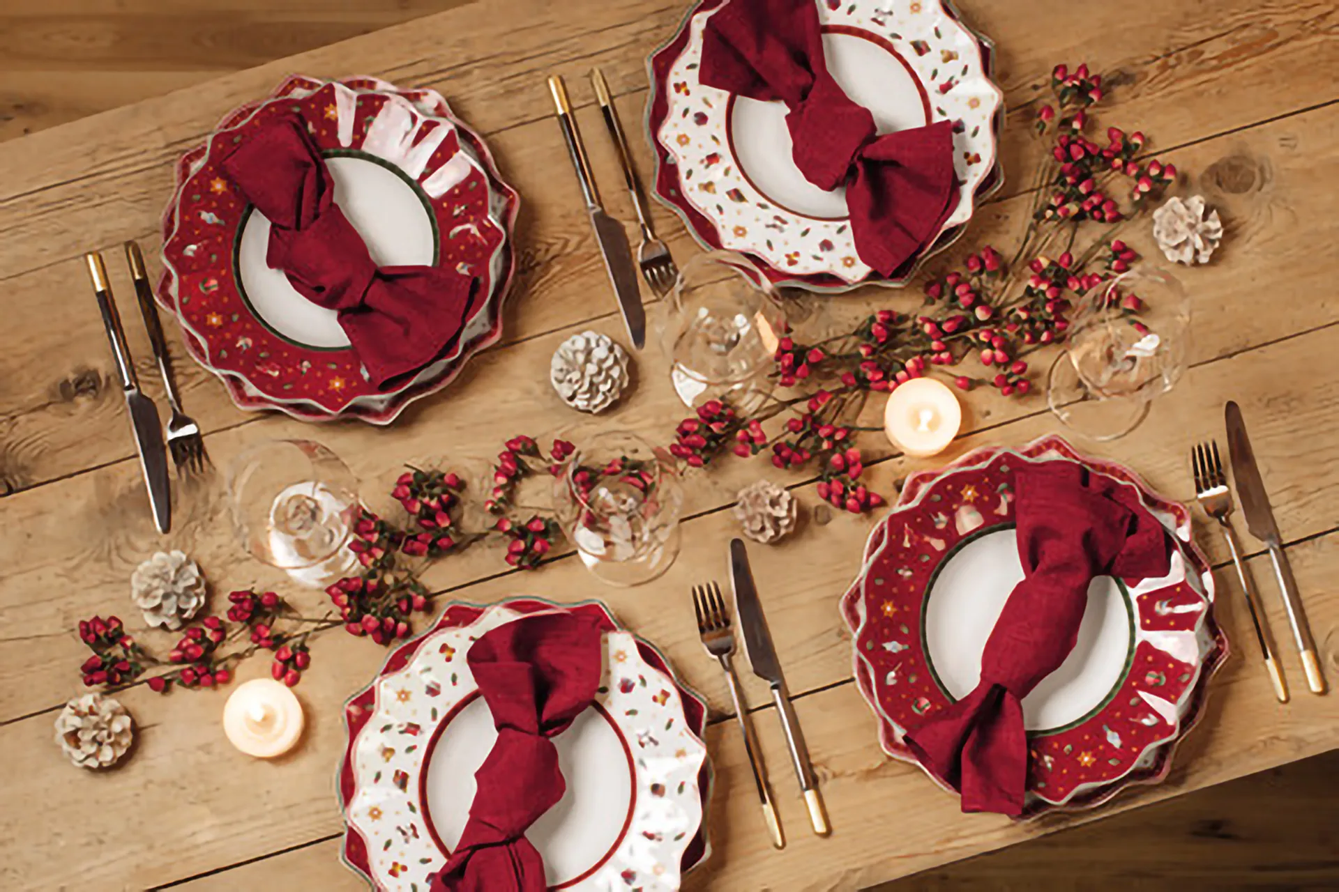 Assiette Toy's Delight Ø28,4 cm, Blanc-rouge Villeroy & Boch