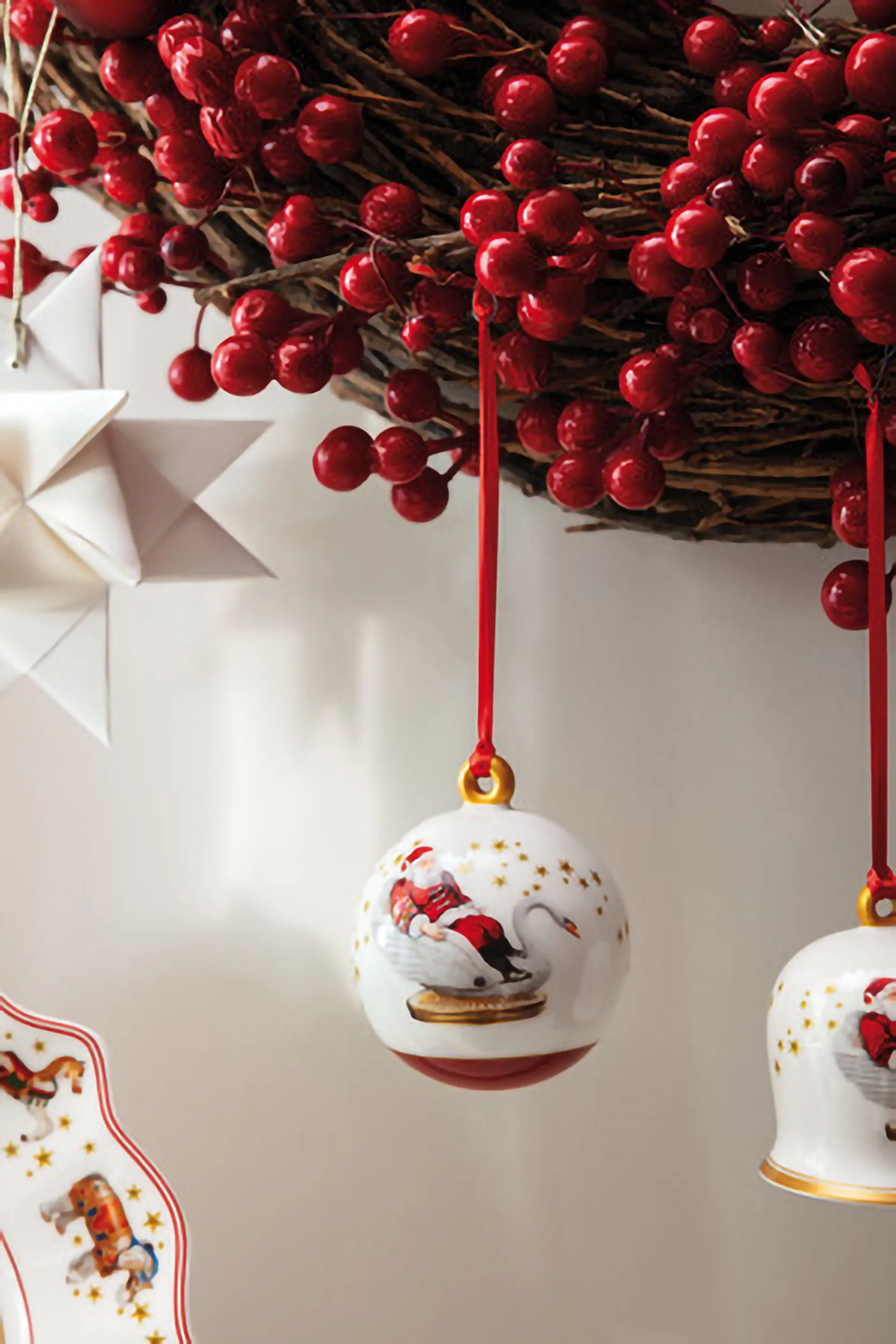 Balle Annual Christmas Edition, Blanc-rouge Villeroy & Boch