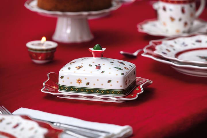Beurrier Toy's Delight 16x19 cm, Blanc-rouge Villeroy & Boch