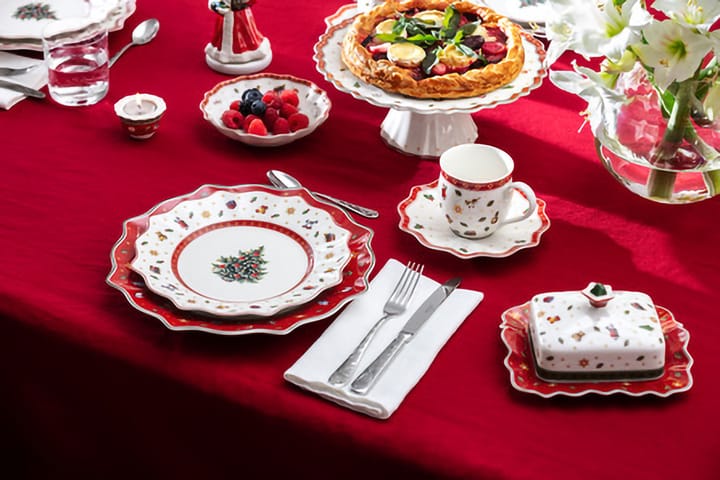 Beurrier Toy's Delight 16x19 cm, Blanc-rouge Villeroy & Boch
