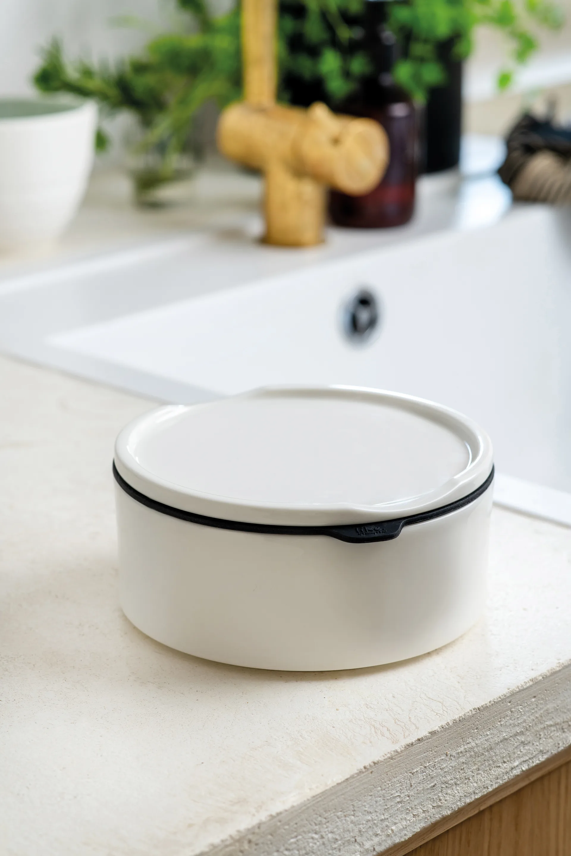Boîte à déjeuner To Go & To Stay porcelaine M Ø13 cm, Blanc Villeroy & Boch